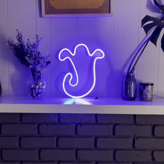 Ghost Animated LED Neon Sign