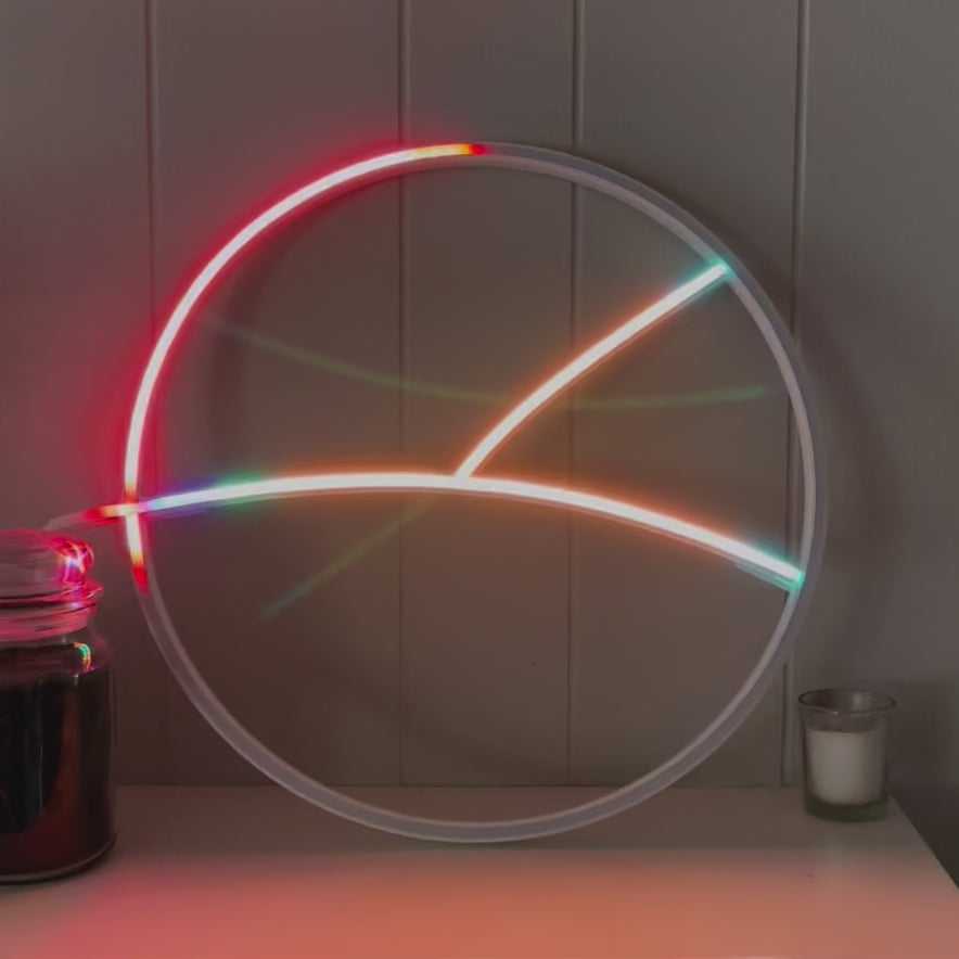 Pittsburg led neon sign, programmable