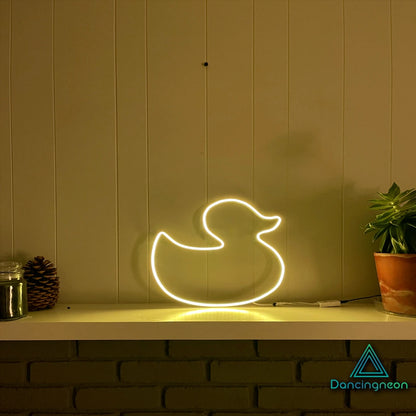 Animated Duck LED Neon Sign - DancingNeon