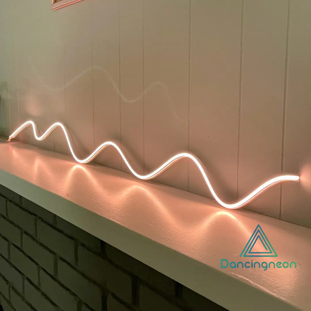 Animated Squiggle LED Neon Sign - DancingNeon