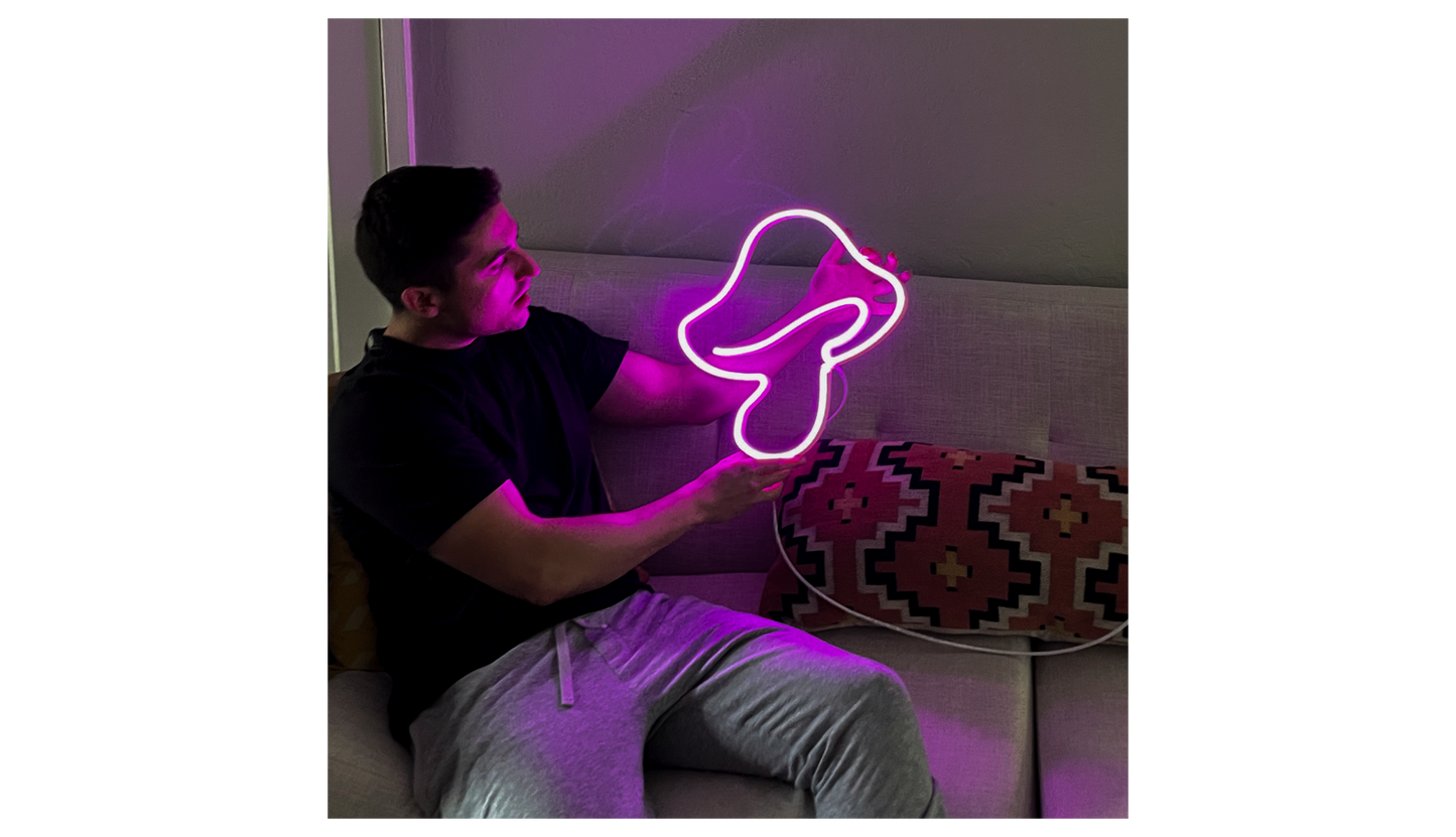 Mushroom Animated LED Neon Sign - DancingNeon