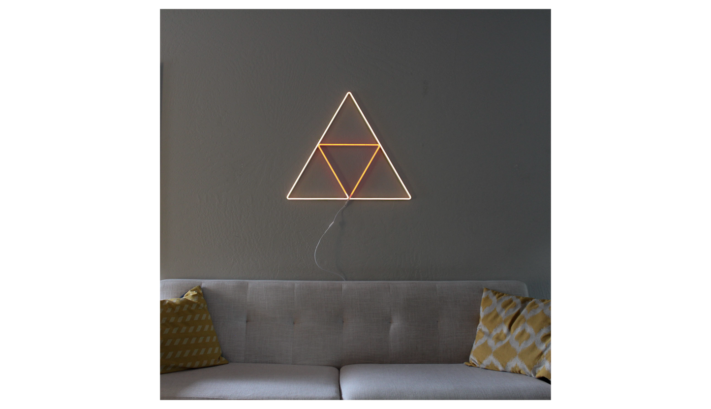 Triangle Animated LED Neon Sign - DancingNeon