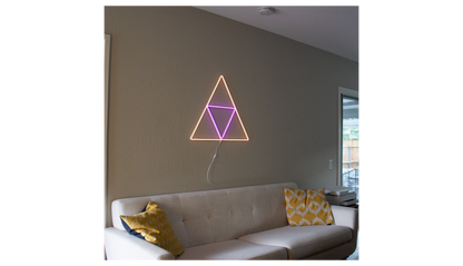 Triangle Animated LED Neon Sign - DancingNeon