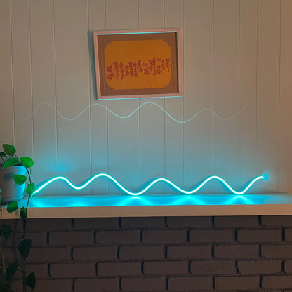 Animated Squiggle LED Neon Sign - DancingNeon