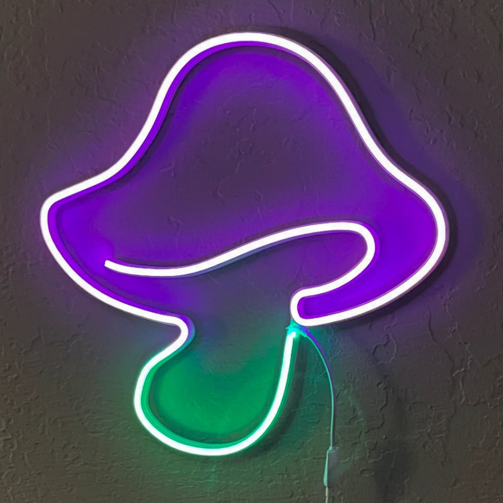 Mushroom Animated LED Neon Sign - DancingNeon