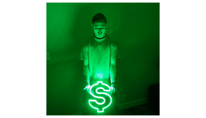 LED Neon Dollar $ Animated LED Neon Sign - DancingNeon