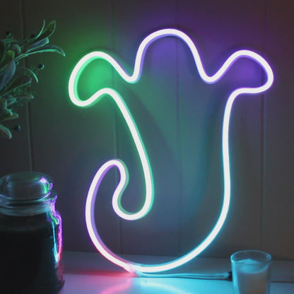 Ghost Animated LED Neon Sign - DancingNeon