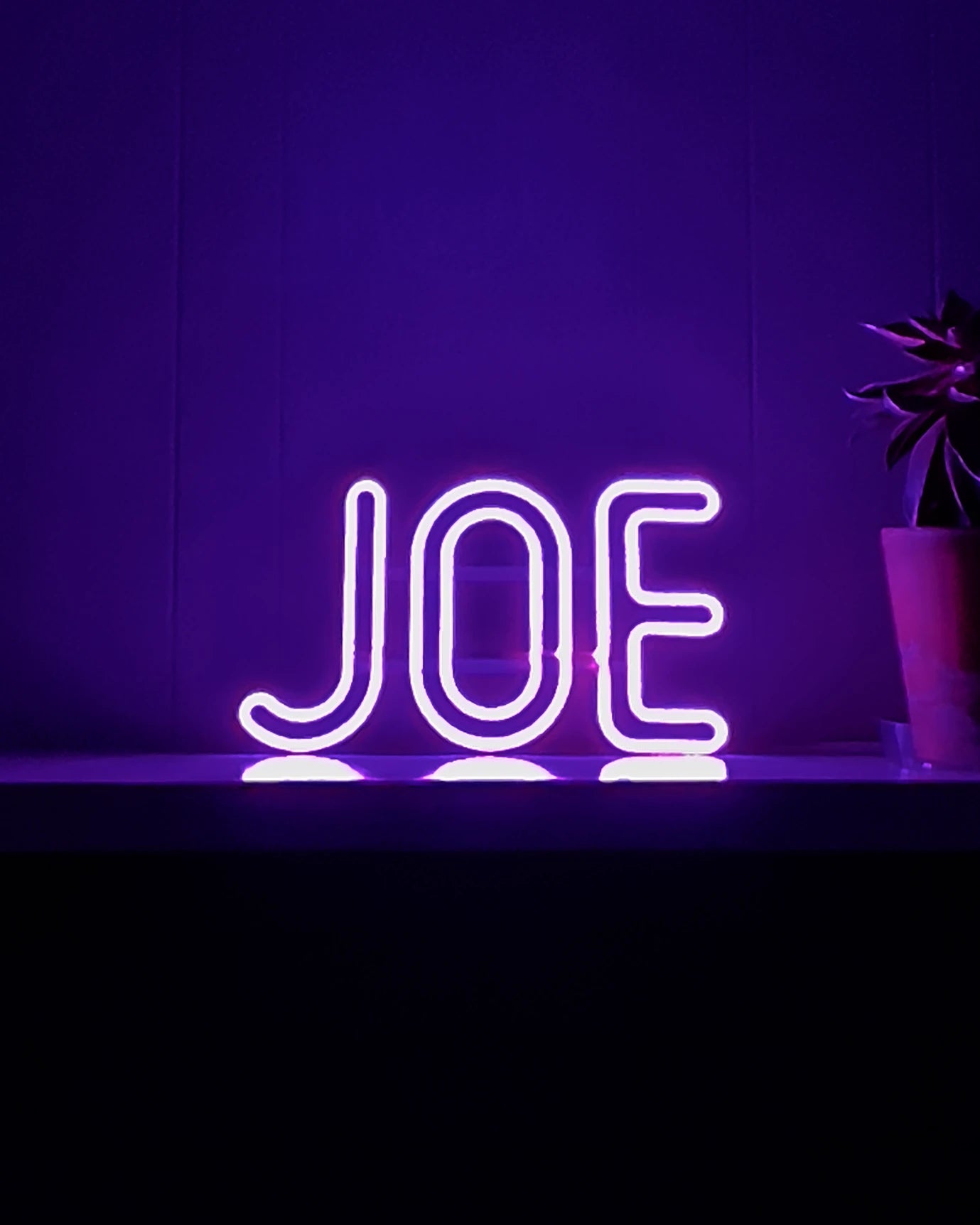 Animated JOE LED Neon Sign - DancingNeon