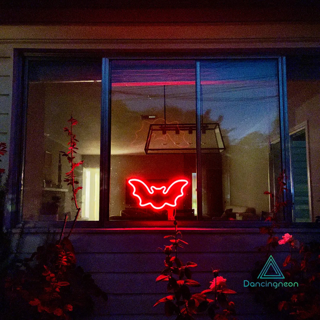 Animated Bat LED Neon Sign - DancingNeon